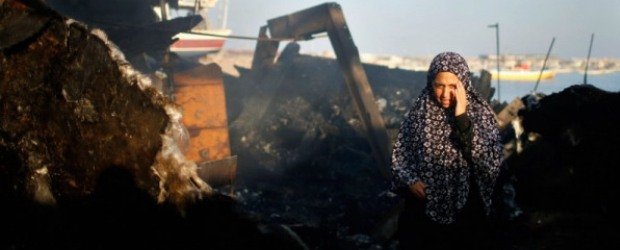 Pengungsi di Gaza (Foto: Reuters)