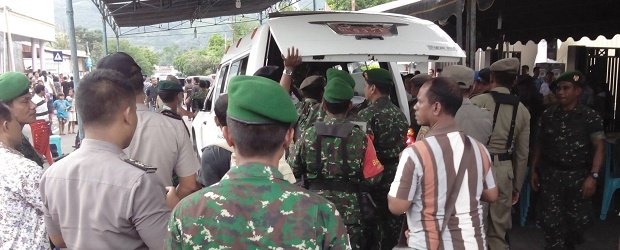 Jenazah David Hartono siap dimakamkan setelah diadakan Perayaan Ekaristi di kediamannya di Kalabahi Alor