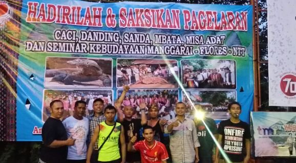 Panitia Caci di Taman Mini 15-16 Agustus 2015 (Foto : Panitia)