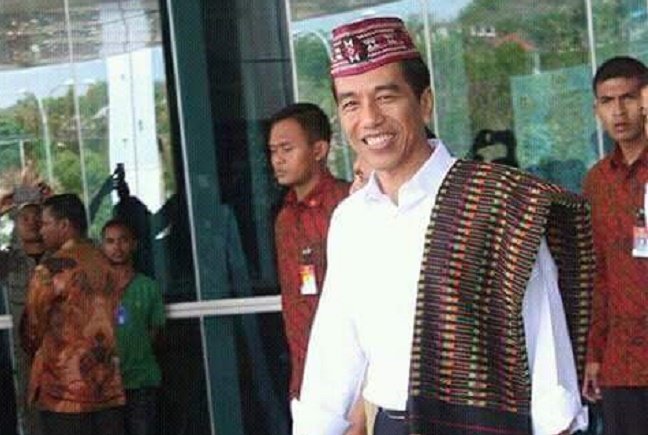 Jokowi songke
