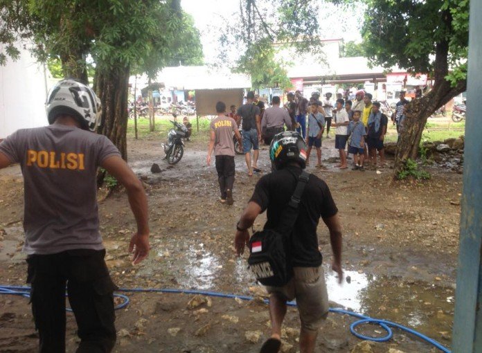 Anggota Polres Mabar menyerang siswa SMK Stella Maris Labuan Bajo