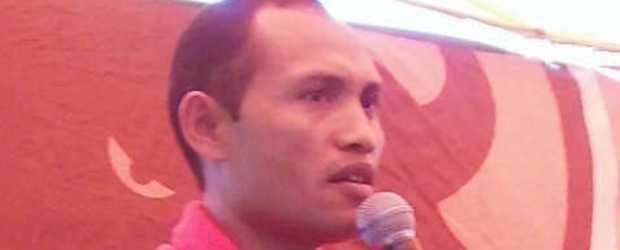 Sekretaris DPC PDIP Manggarai, Aventinus Mbejak