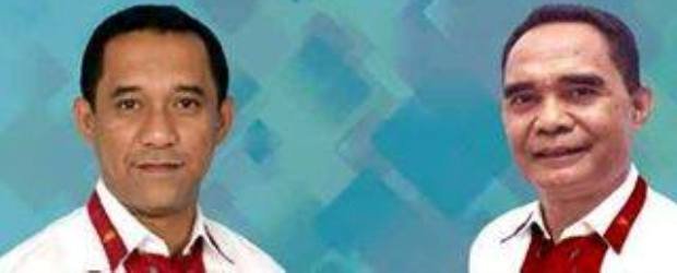 Pasangan Heribertus Nabit dan Adol Gabur