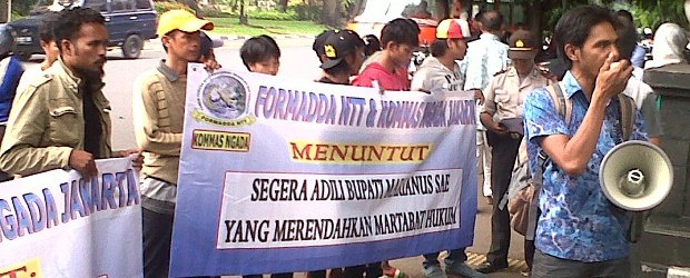 Formadda NTT Aksi Terkait Kasus Blokir Bandara Turelelo-Soa, Ngada
