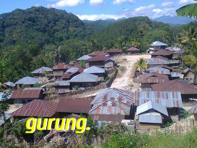 Kampaung Gurung di Desa Golo Lanak, Kecamatan Cibal Barat