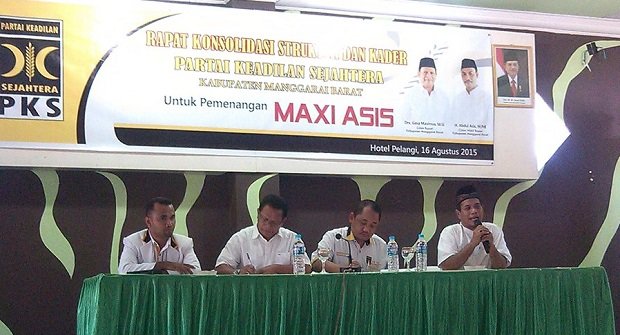 Rapat konsolidasi PKS di Manggarai Barat, Minggu (16/8/2015). Foto : Dokumentasi PKS