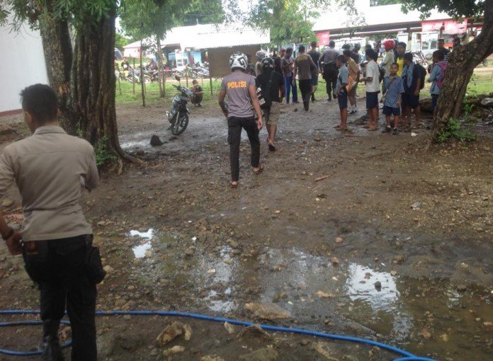 Anggota Polres Mabar menyerang siswa SMK Stella Maris Labuan Bajo