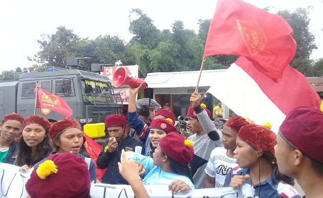 Aksi Damai PMKRI Ruteng