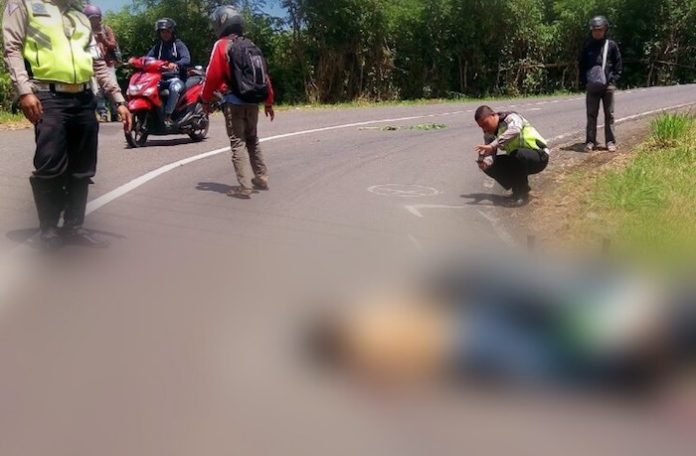 kecelakaan warga di Wae Garit