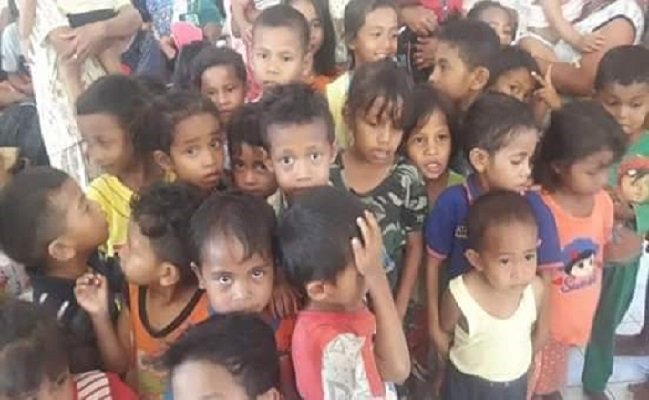 Pengungsi di Kutai Timur Kaltimm