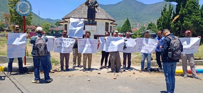 aksi wartawan