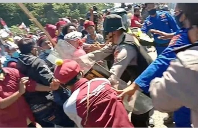 Aksi represif polisi